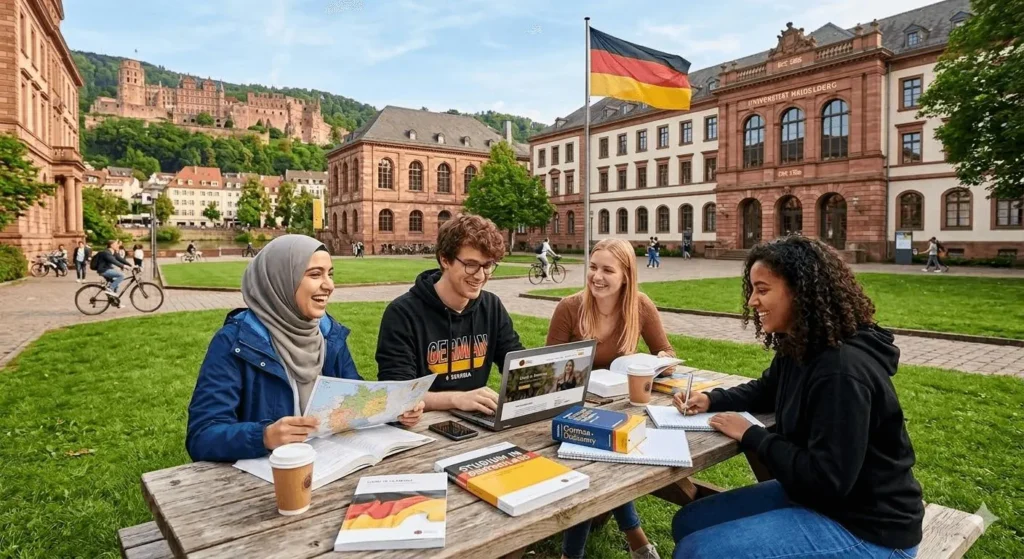 students studying in germany